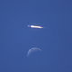 A Falcon 9 rocket during a Starlink mission.